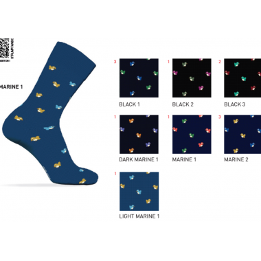 Pack 12 pairs Short socks Man DYNAMIC LINE - ENRICO COVERI