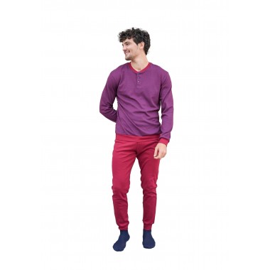 Pijamas de hombre Serafino Interlock 23U00012 - KISSIMO