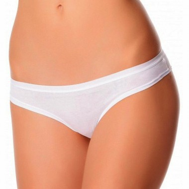 Pack of 6 Women's Low-Rise Cotton Briefs in Black and White Assorted Colors 2000 - Jadea