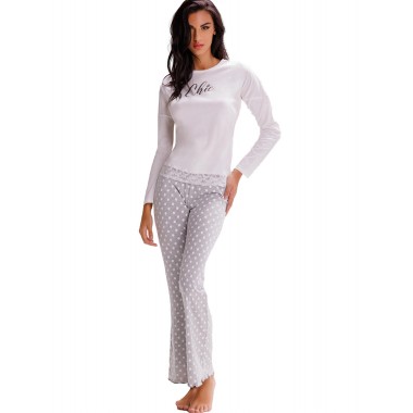 Damen Pyjamas Baumwolle 76199 -Ja- LOVE AND BRA