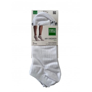 Multipack 3 calcetines hombres de zapatilla M_TRASPIRANTE SET 3 PZ - ENRICO COVERI