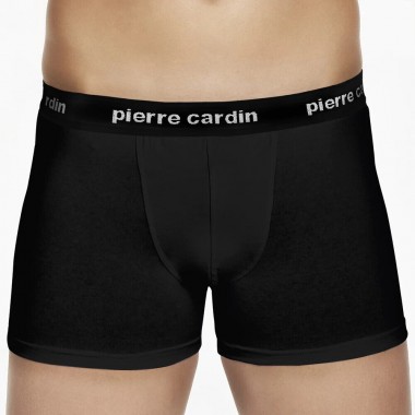 3 Herren äußere elastische Boxer weiß sortiert schwarz Baumwolle PCU 104 - Pierre Cardin