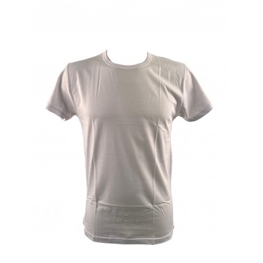 T-shirt uomo girocollo manica corta cotone WT111- KISSIMO