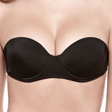 Bra band coolies extraíble y doble correa de hombro colores negro y blanco 2005 - Infiore