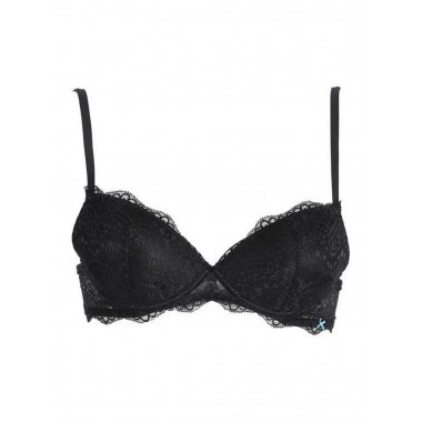 Bra push up gradué tasse couleur blanc et noir 3000 Happy - Infloreum