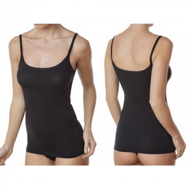 Women's Close Shoulder Cotton Color Black Cypriot and Blue 2005 - Jadea