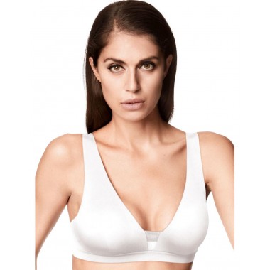 Women's bra comfort without rigid colors black and naked Vela Extra - Lormar