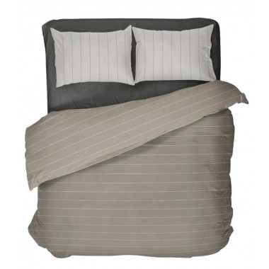 100% cotton duvet covers a square measures 155x205 federa 50x80 colors octanium grey dove Oslo-Desideri