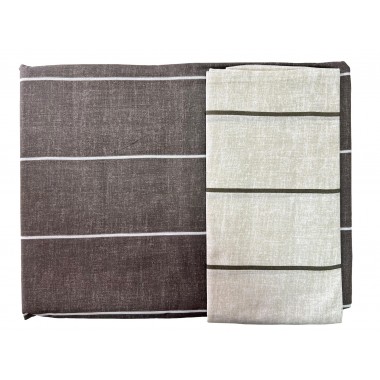 100% coton duvet couvre une mesure carrée 155x205 federa 50x80 couleurs dove gris octanium Oslo-Desideri