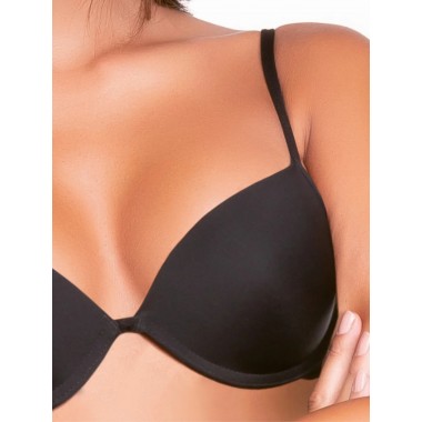 Push up cup bra b black and white Megan - Love and Bra