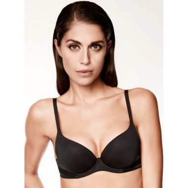 Bra balconcino cup b color white black and naked Plunge Extra - Lormar