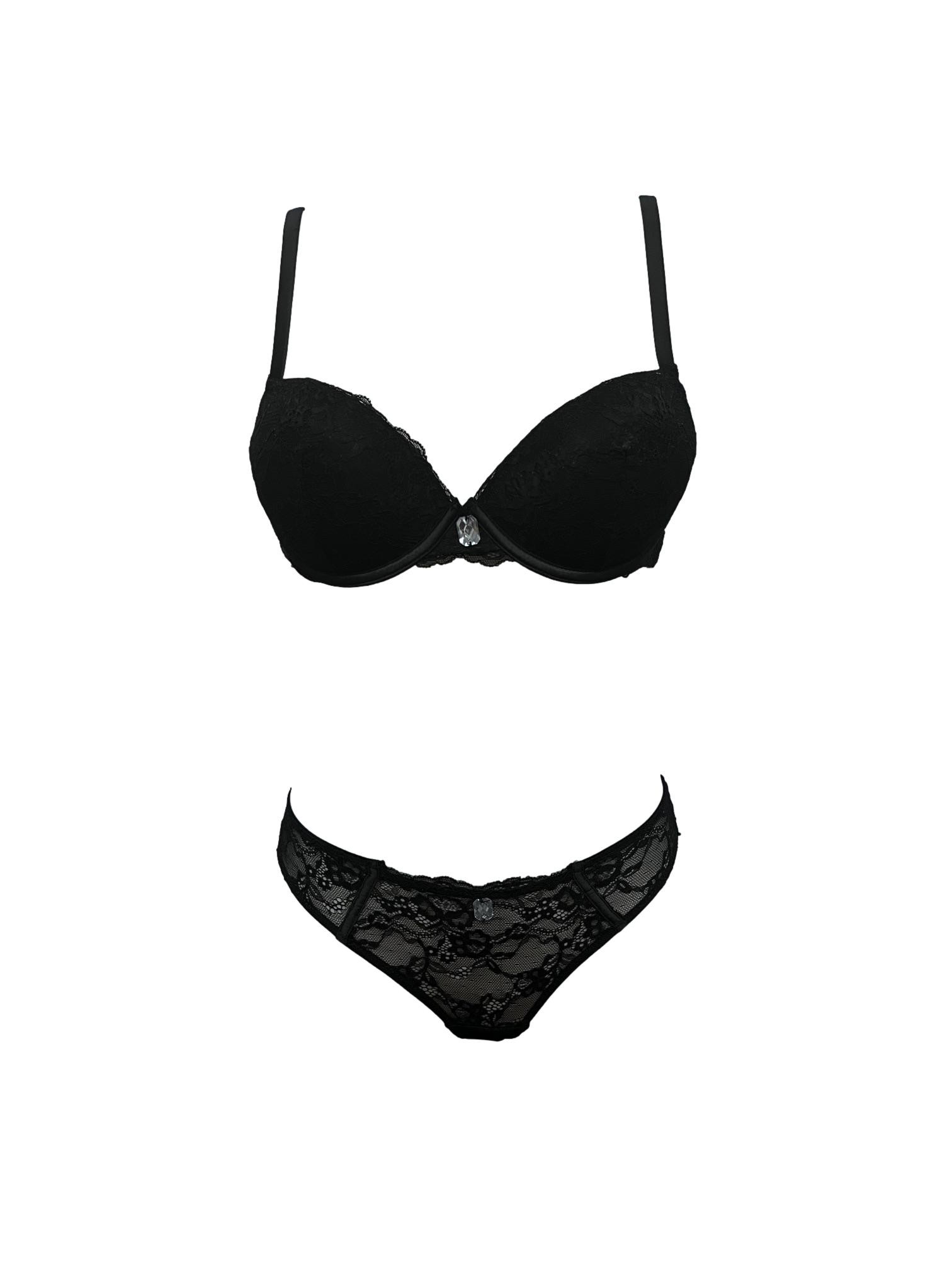 Coord. Donna Push Up+Brasiliana 70195B -LOVE AND BRA