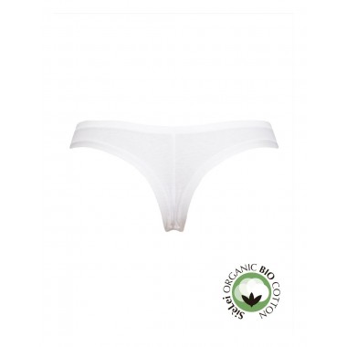 Brazilian women's panty in organic cotton organic cotton colors white grey and black 1447 - Yes you are