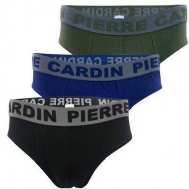 Pack 3 Colores de algodón para hombres PCM negro y verde E156 - Pierre Cardin