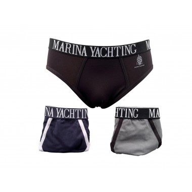 Packung mit 6 verschiedenen Farben aus Herren-Baumwolle MY35 E – Marina Yachting