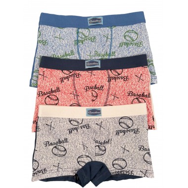 6er-Pack Baumwollboxershorts für Kinder in verschiedenen Farben U3602F - GASOLINO