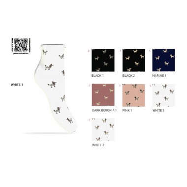 Packaging 12 pairs Women's short socks URBAN - ENRICO COVERI