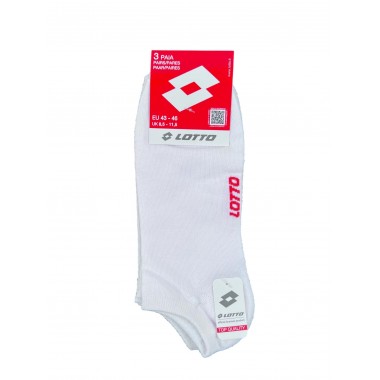 Multipack 3 calcetines hombres de zapatilla N_TONI SET 3 PZ - LOTTO