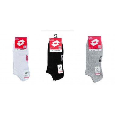 Multipack 3 chaussettes hommes de basket N_TONI SET 3 PZ - LOTTO