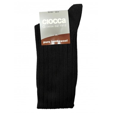 Pack of 6 pairs Lengths Man Merino wool 505 - CIOCCA