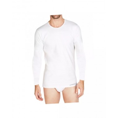 Herren Crewneck T-Shirt Long Sleeve Hot Cotton K1356 - KAPPA