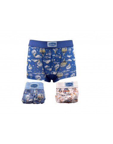 Lot de 6 boxers enfant en...