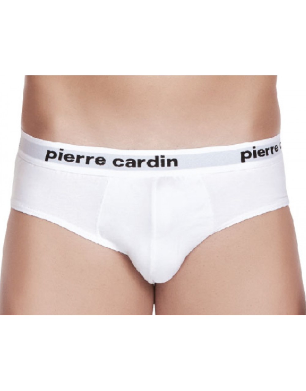 Confezione 3 Slip uomo elastico esterno colori bianco nero assortito(nero-grigiomelange-marine) PCU 102 - Pierre Cardin