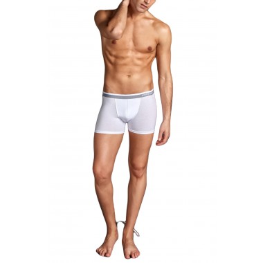 3 Boxer Homme Elastic Cotton Outer Color Blanc et Noir PCU 404 - Pierre Cardin