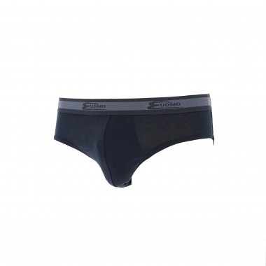 Pack 3 boxes with 2 men's cotton briefs black and assorted 2383 - Cotonella